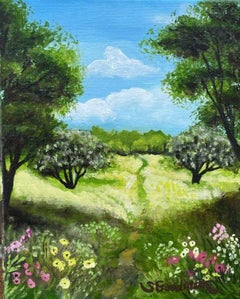 The Path, Oil Painting