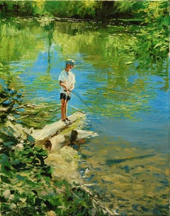 Friday, 3PM, Oil Painting