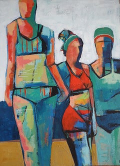 Swim Friends, Originalgemälde