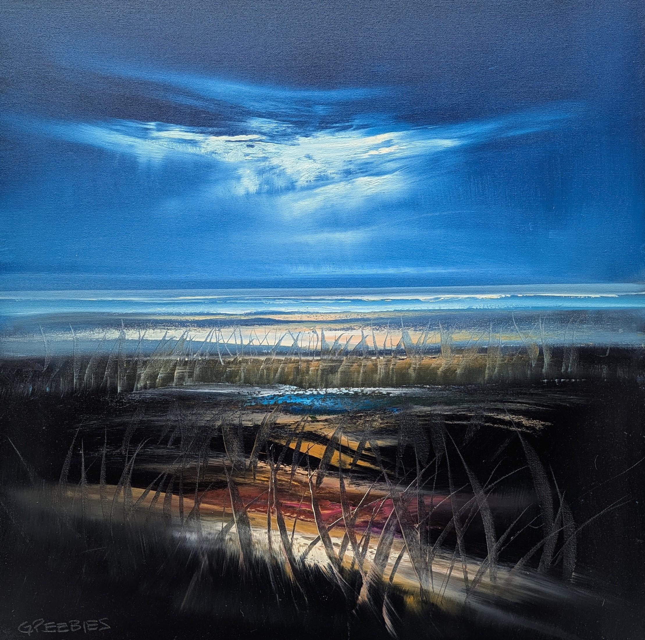 Woody Blues, peinture à l'huile