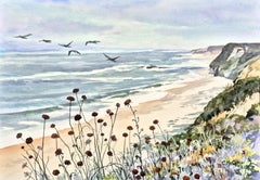 Landscape Drawings and Watercolors
