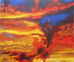 Again on Fire, Original Painting