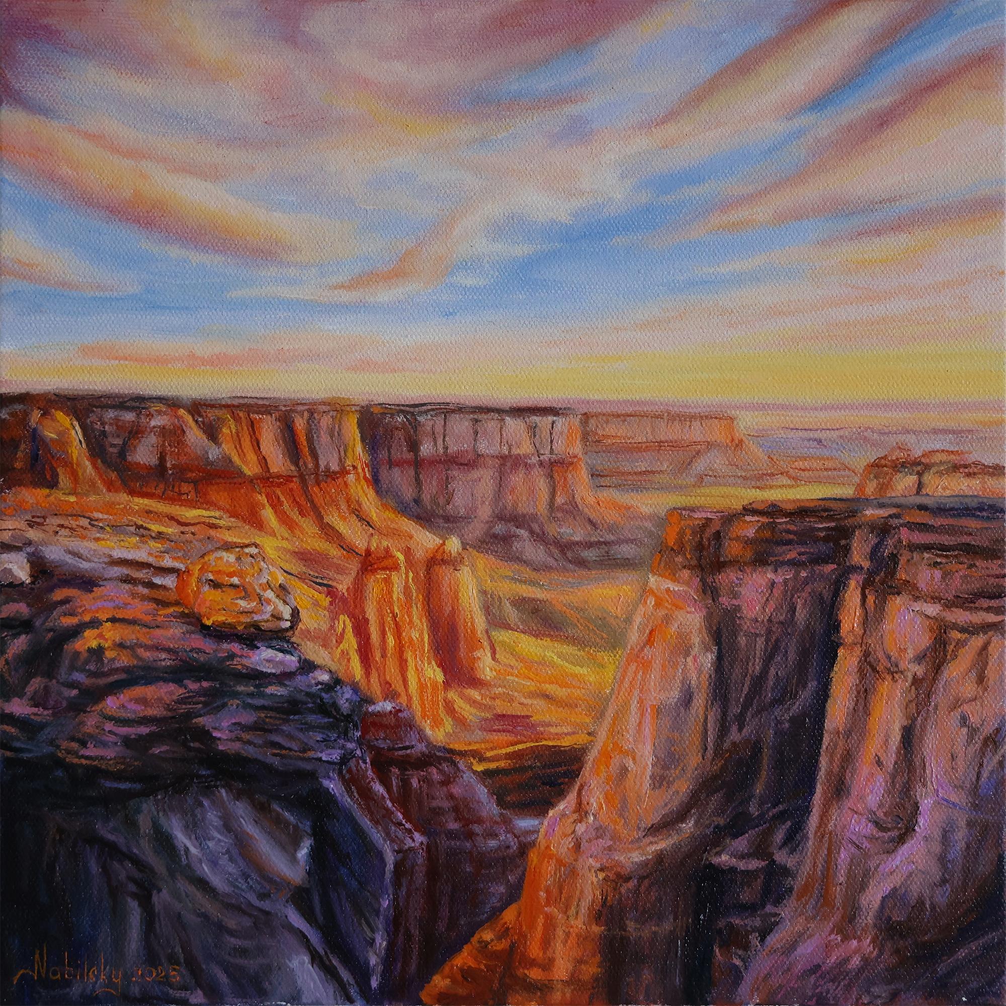 The View, Oil Painting
