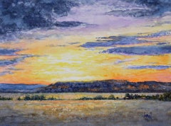 Landscape Drawings and Watercolors