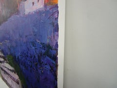 Steps Through Lavender, Original Painting