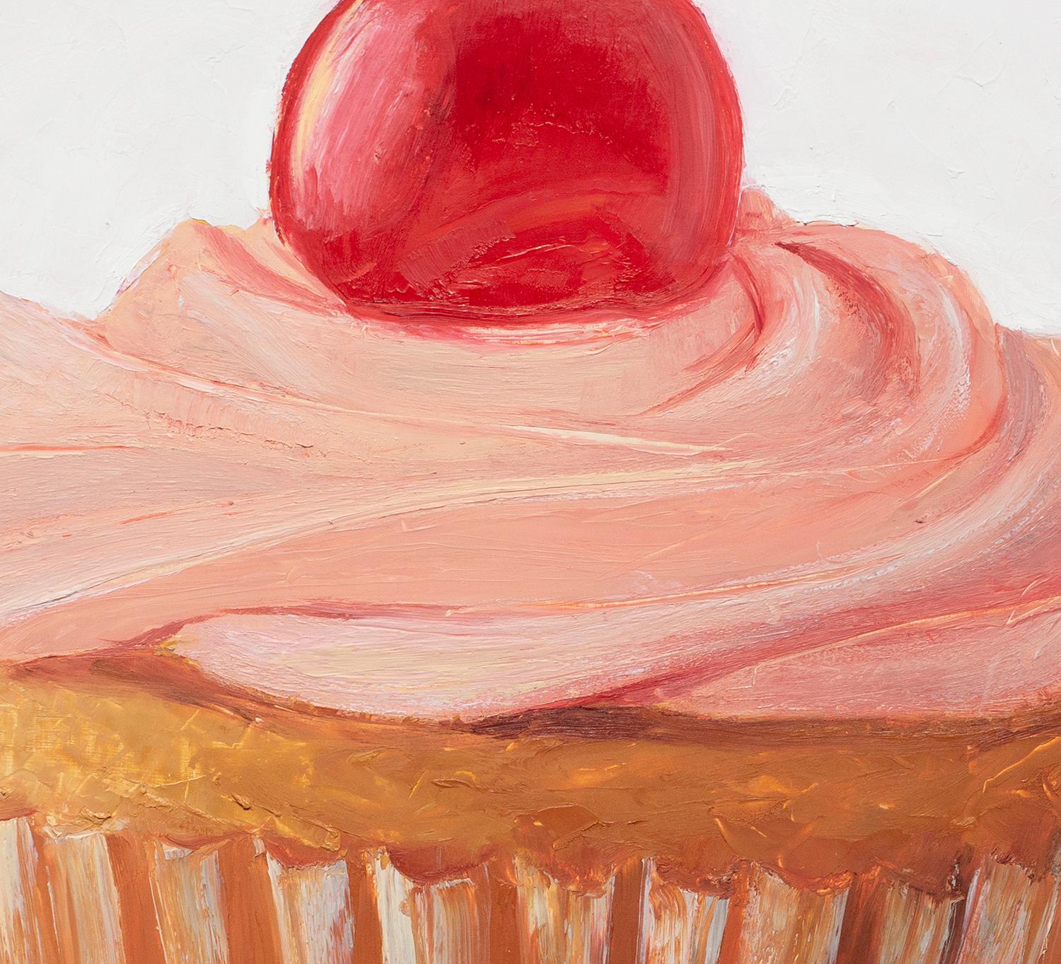 <p>Artist Comments<br>Artist McGarren Flack focuses on a single cherry cupcake on a solid white background. â€œWho doesn't like sweets?â€ asks McGarren. In his Sweets series, he draws every piece in a single sitting. Drew puts sole focus on the