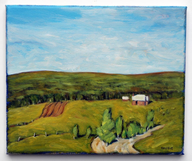 Doug Cosbie Near Great Meadow, Virginia, Oil Painting For Sale at 1stDibs