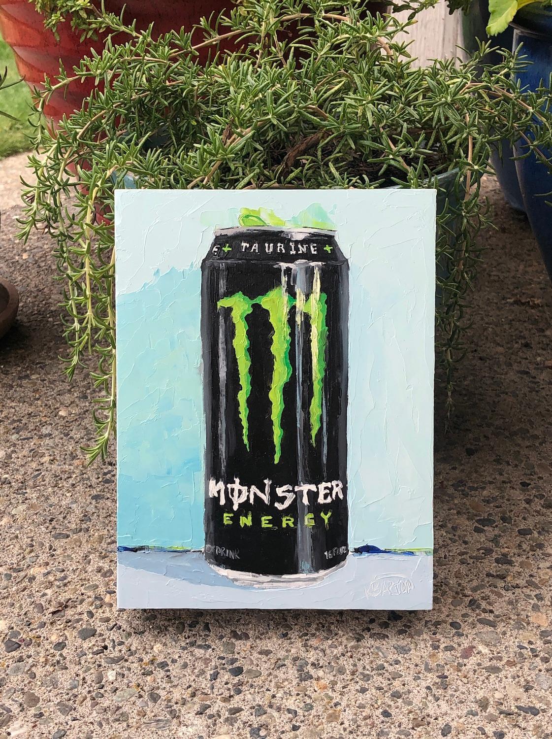 monster energy painting