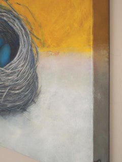 Home Is Like the Robin's Nest, Ölgemälde