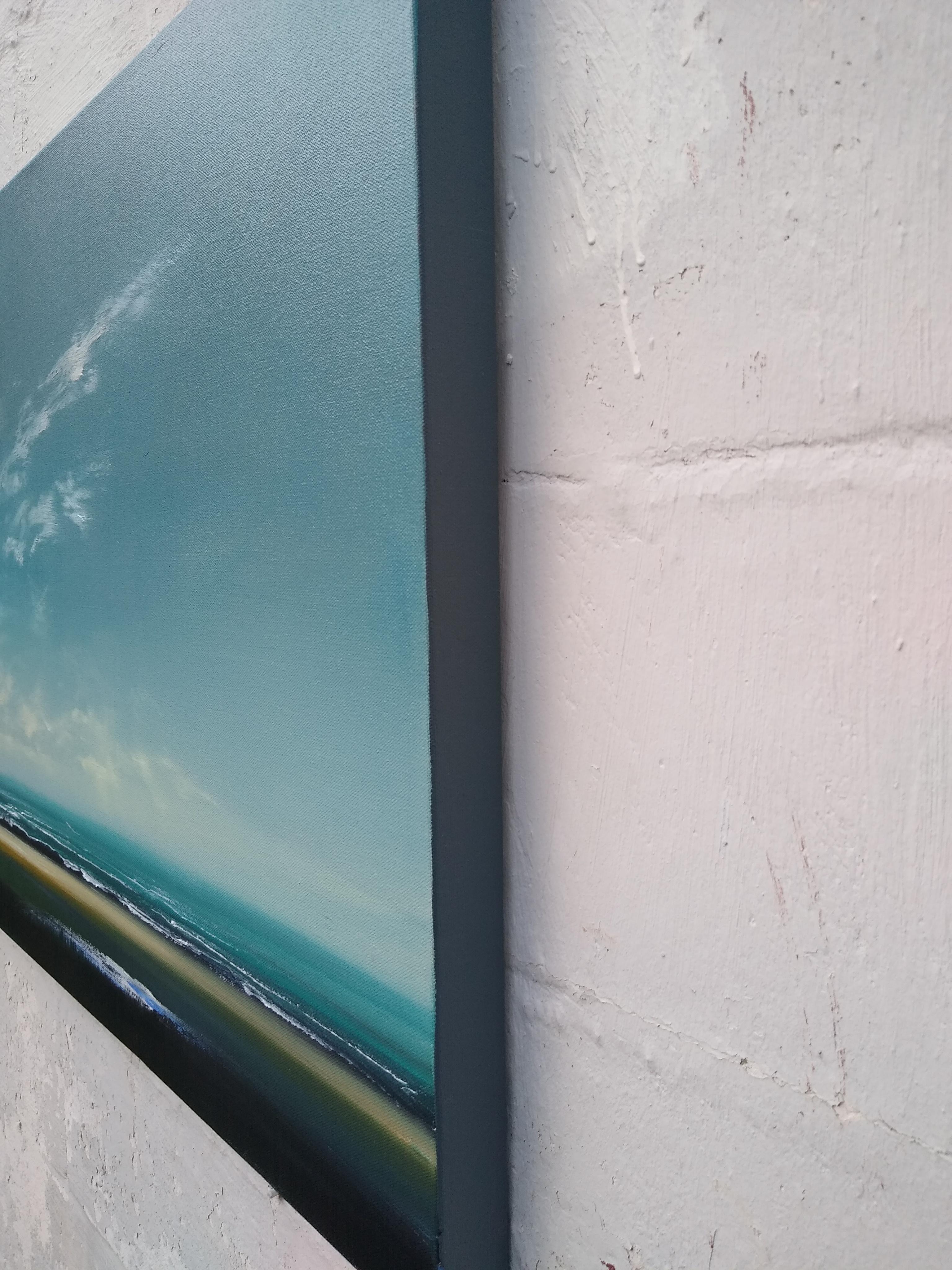 Une soirée magique, peinture à l'huile - Painting de George Peebles