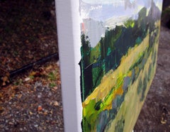Fields at Sunset, Provence, Original Painting
