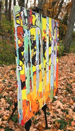 Forest Abstractions - Chorus Line, Original Painting