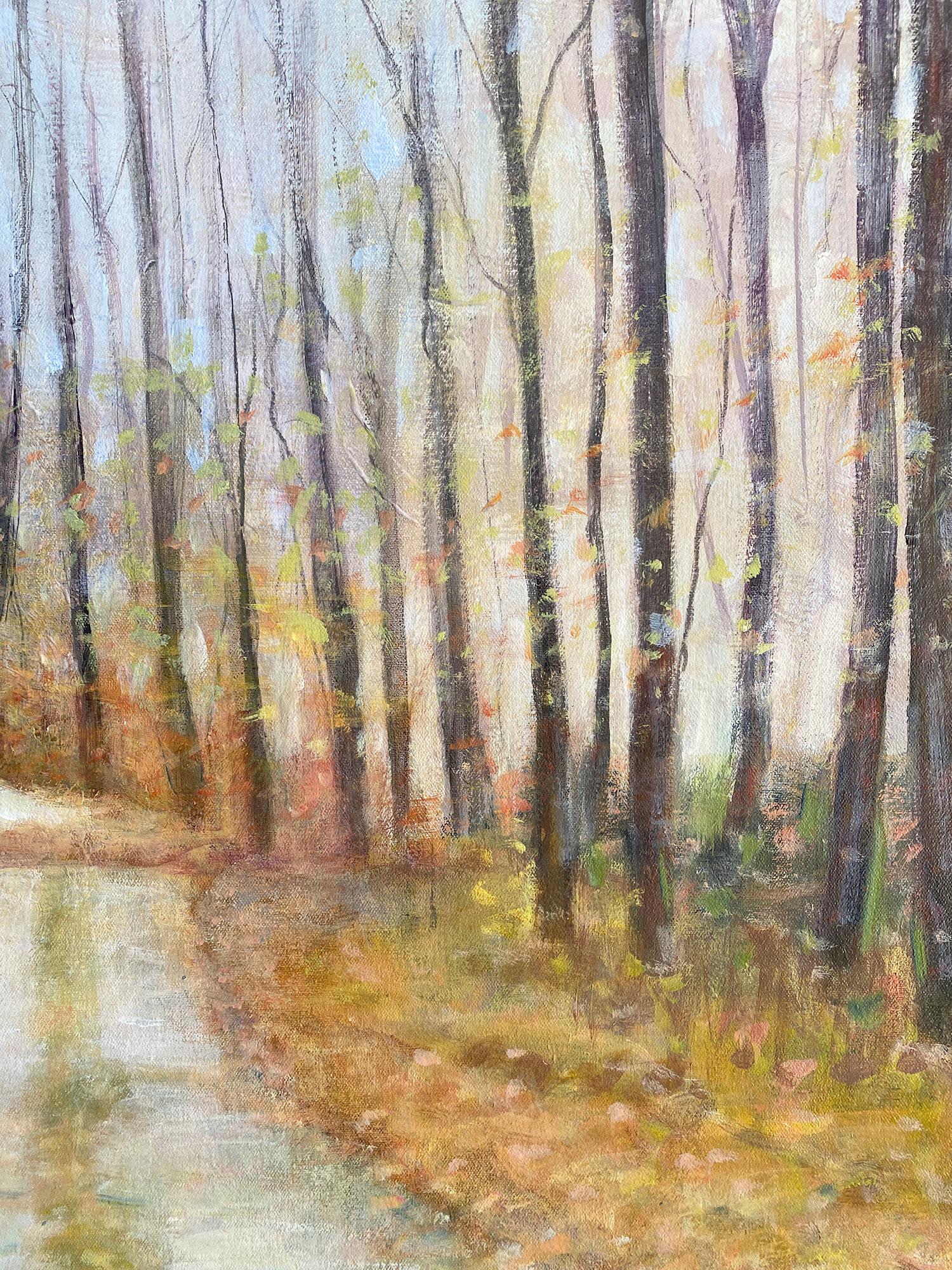 Northern Michigan Woods, Original Painting For Sale 1