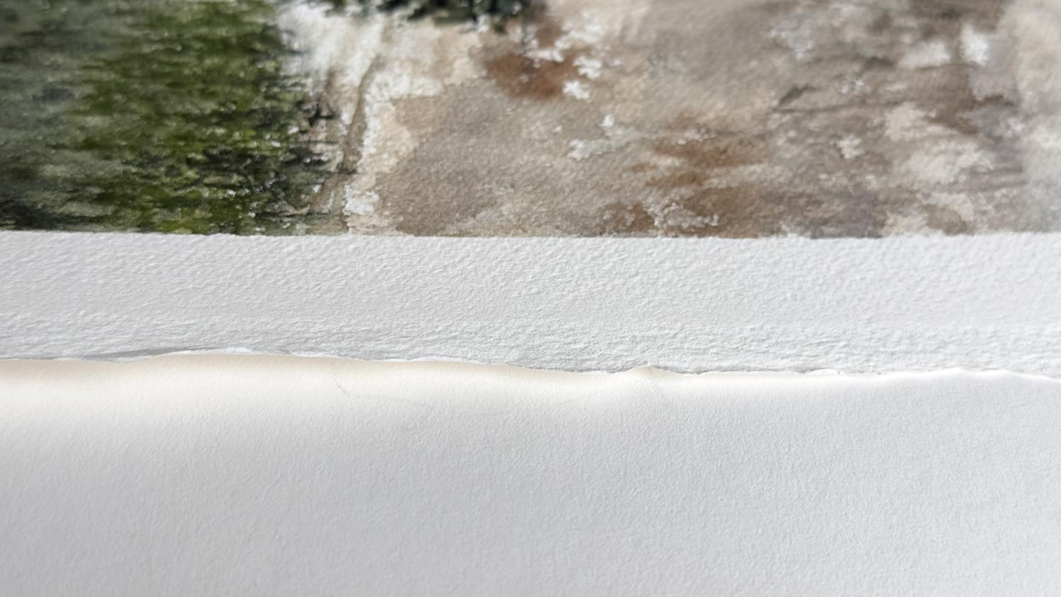 Gallatin Range, dipinto originale - Art Impressionismo astratto di Jill Poyerd