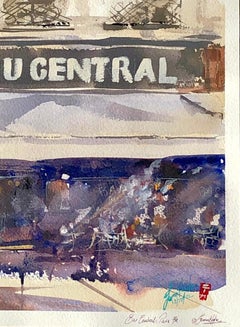Bar du Central, Original Painting