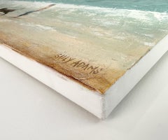 Beach Strolling on Lake Michigan, Original Painting