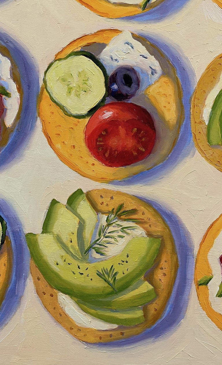 Pat Doherty - Tic Tac Toe, Oil Painting For Sale at 1stDibs