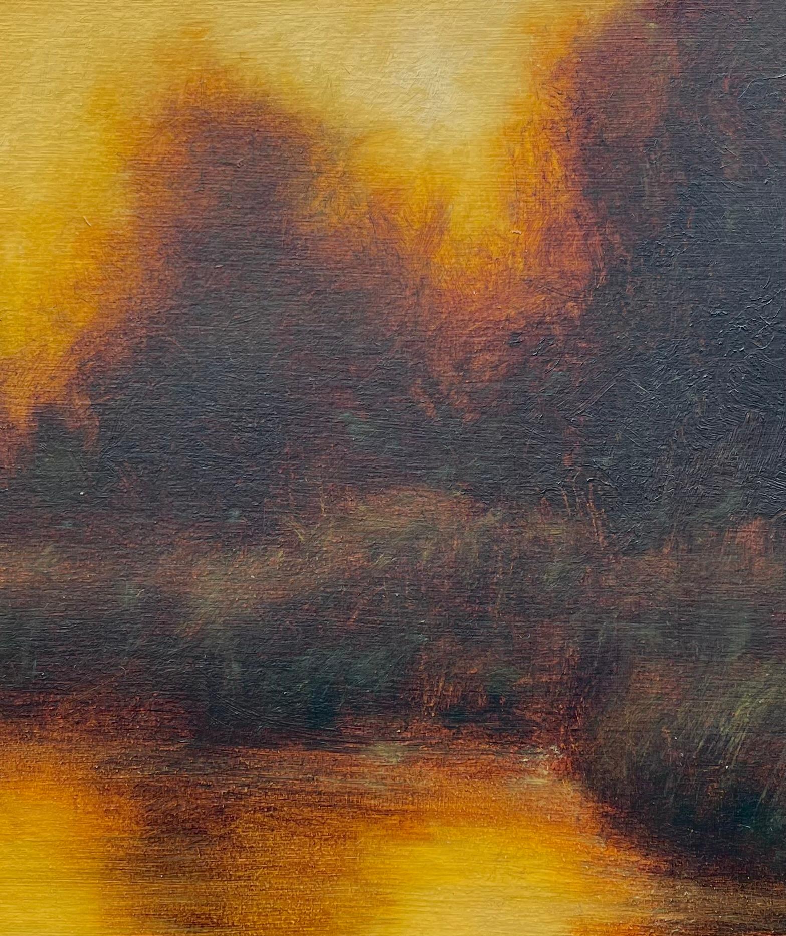 Autumn Sun, Oil Painting 1