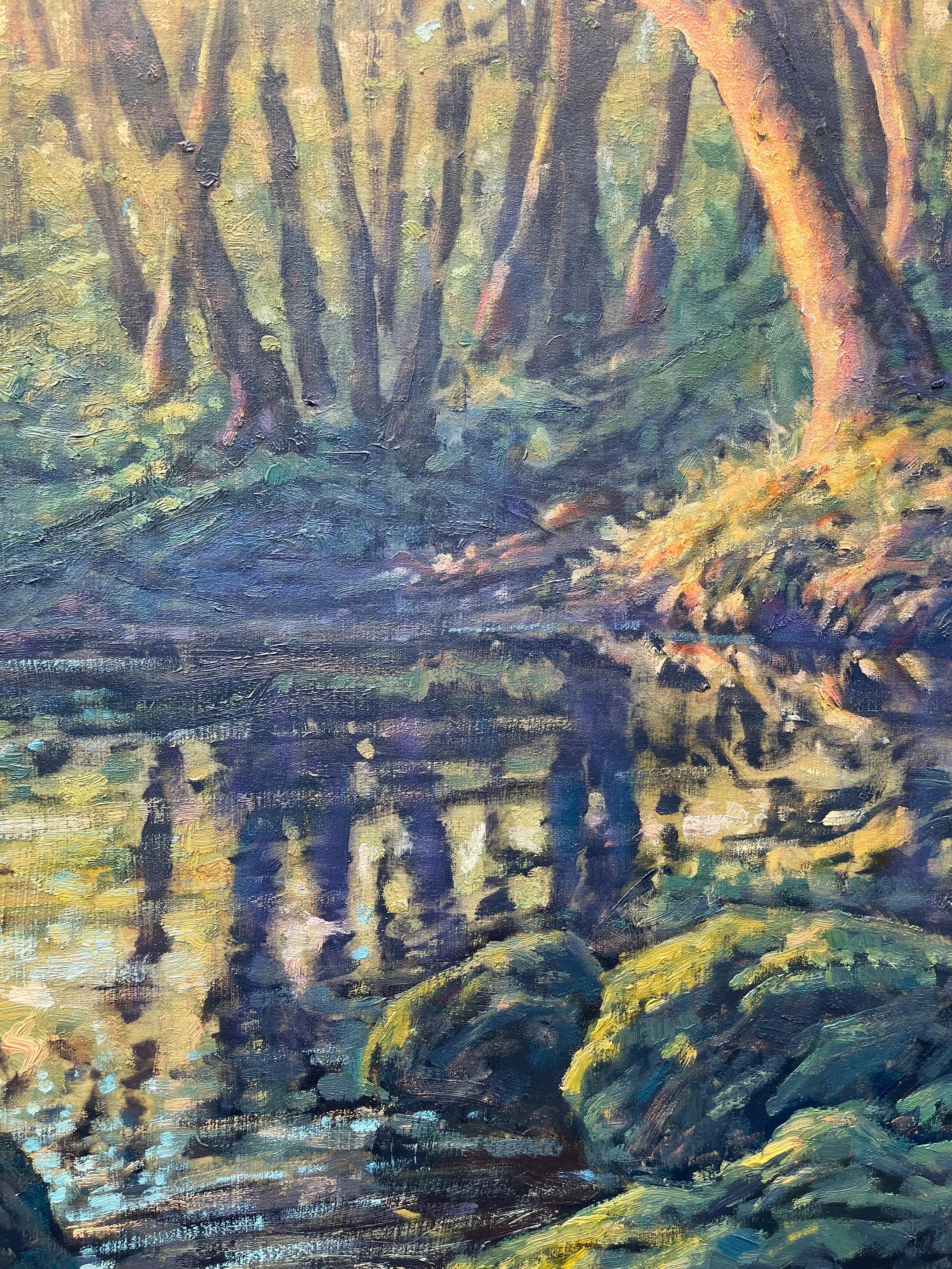 Creekside, Oil Painting 1