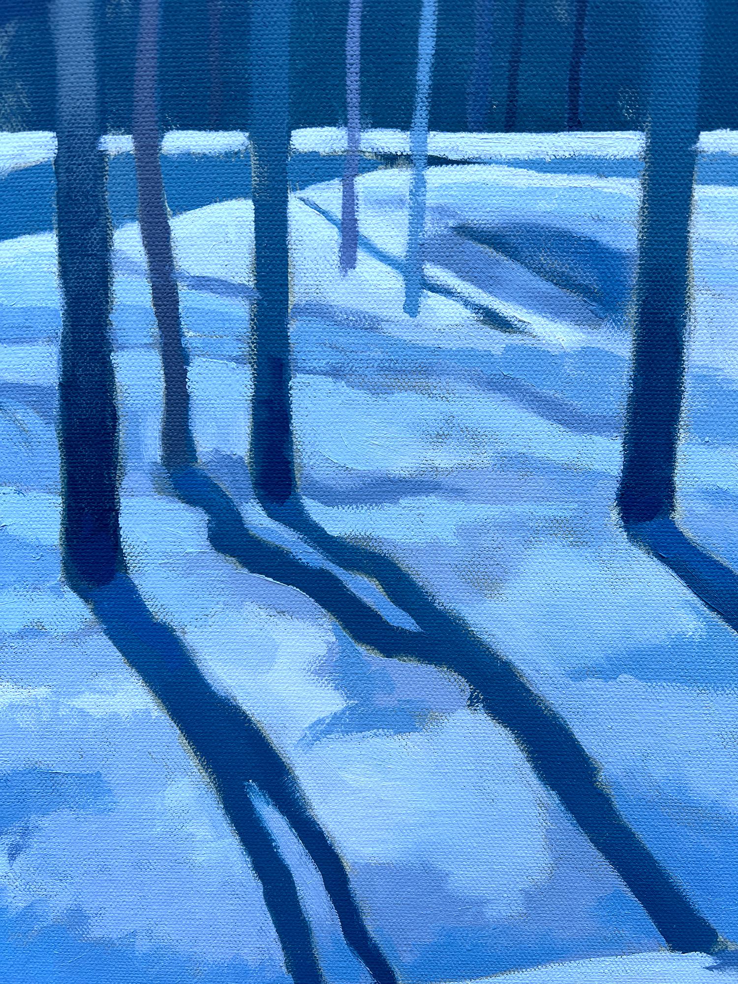 Winter Trees, Oil Painting 1