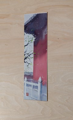Watercolor Impressions of Chinese Architecture 1, Original Painting