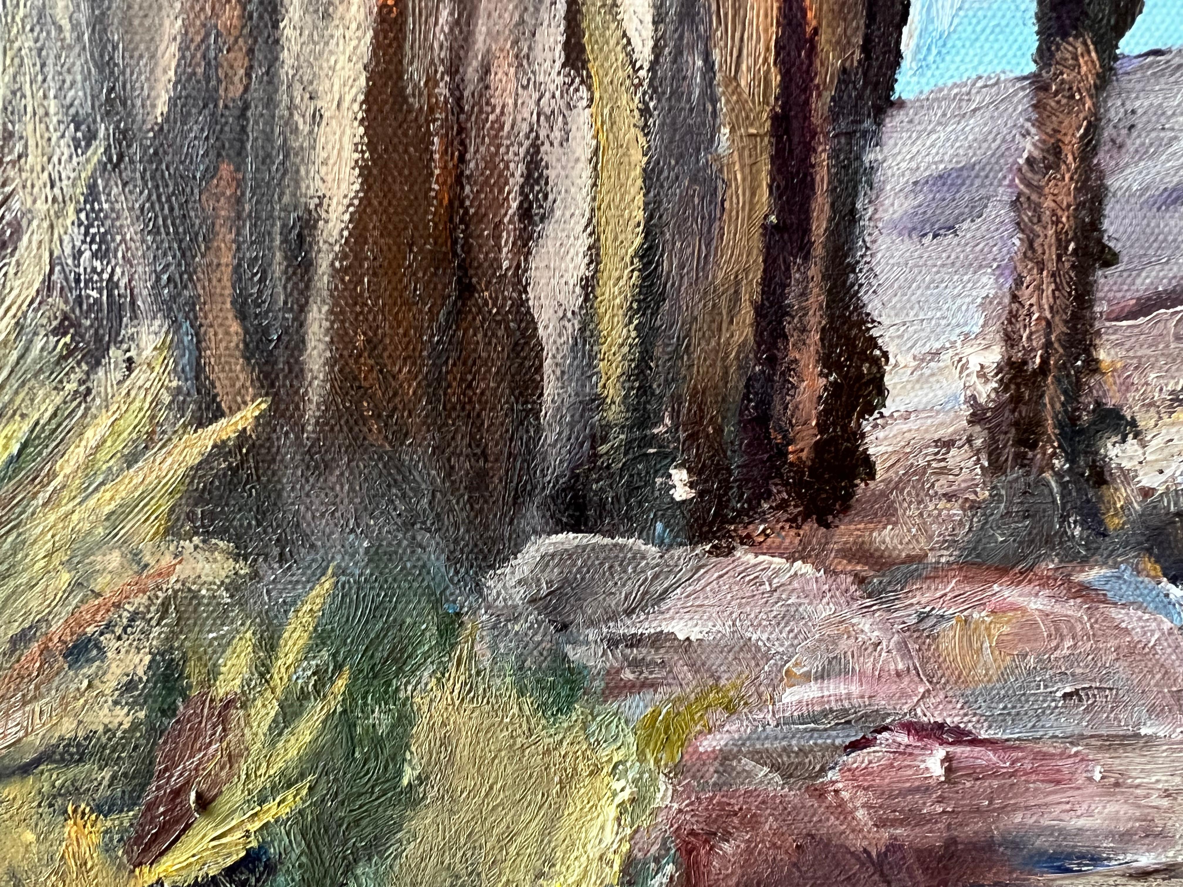 Indian Canyons V, Oil Painting For Sale 2