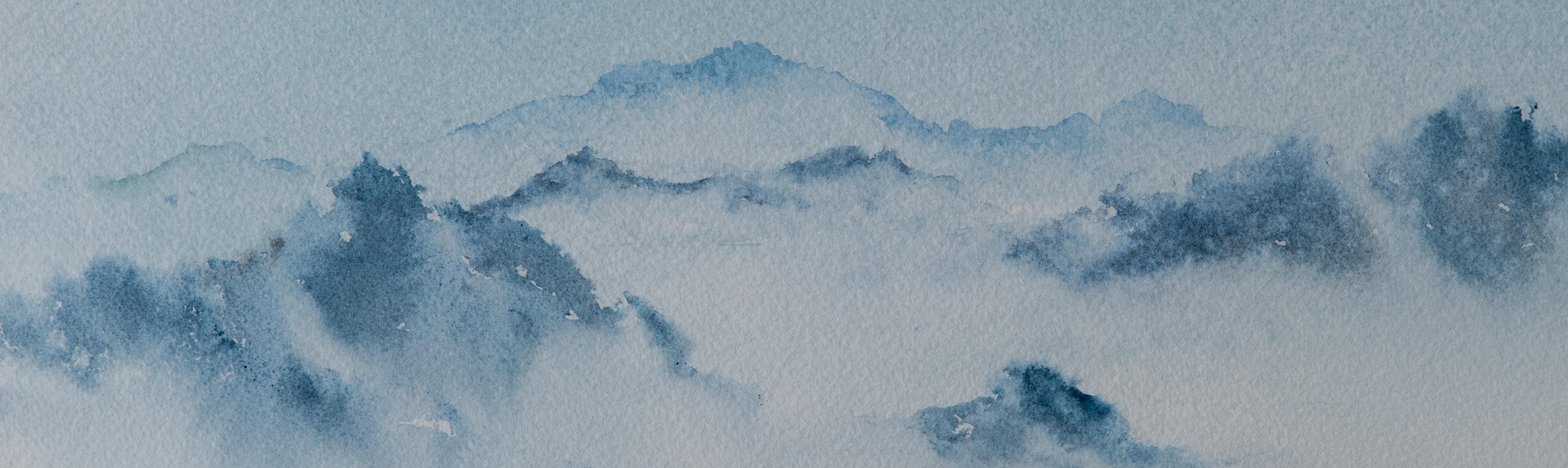Mountain Reverie Series 3, Original Painting For Sale 1