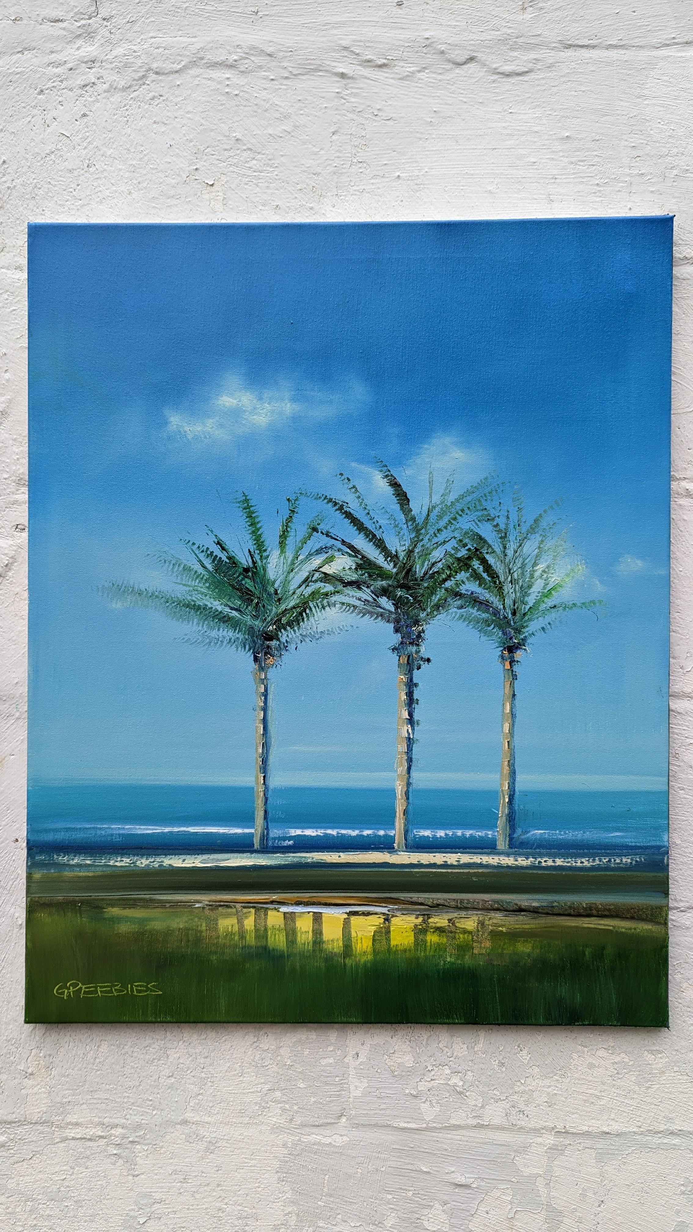 The Palm Trees, Oil Painting For Sale 1