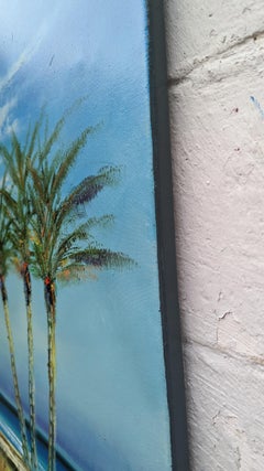 Palms, Oil Painting