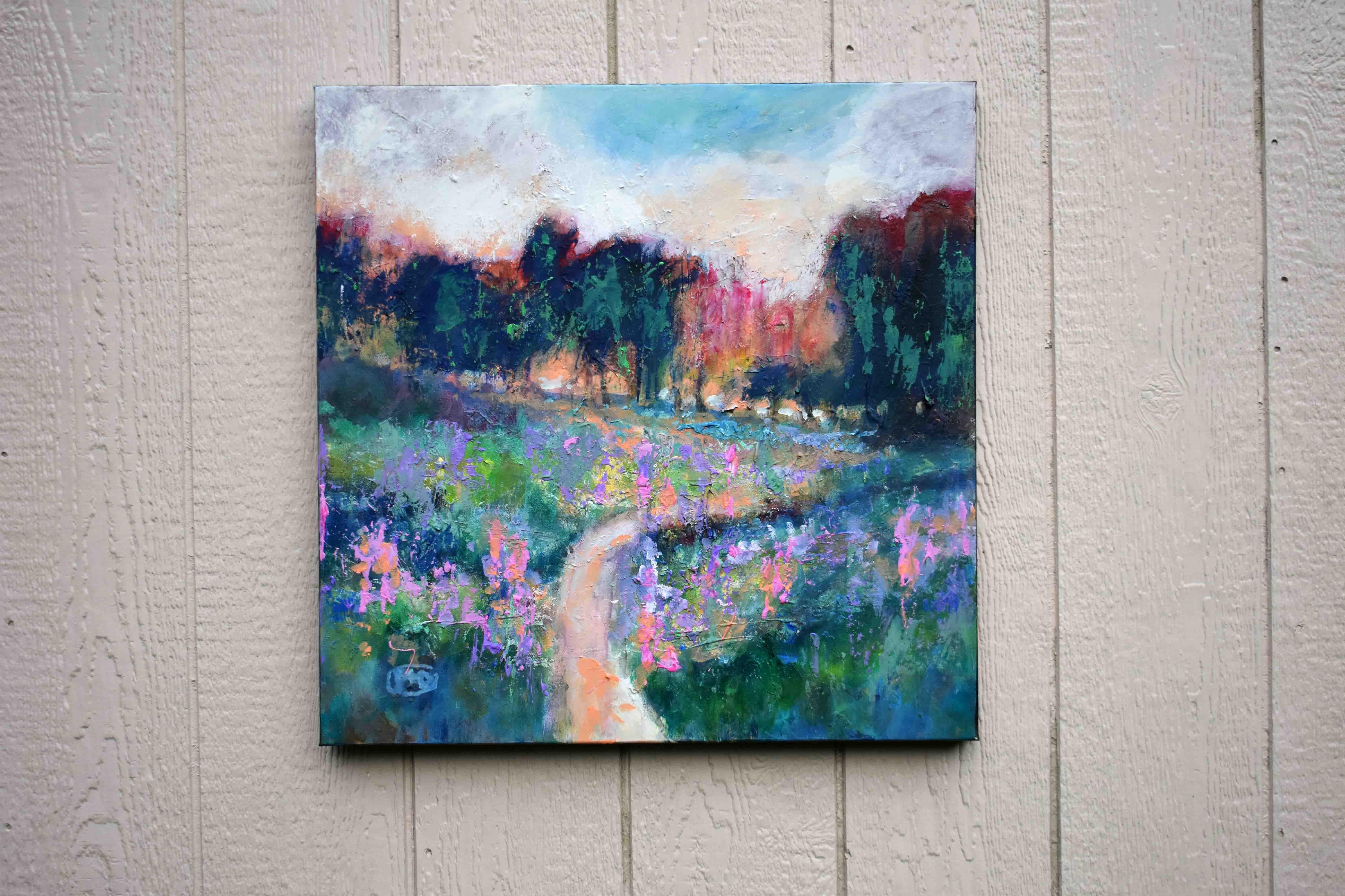 Road Into Color, Original Painting For Sale 1
