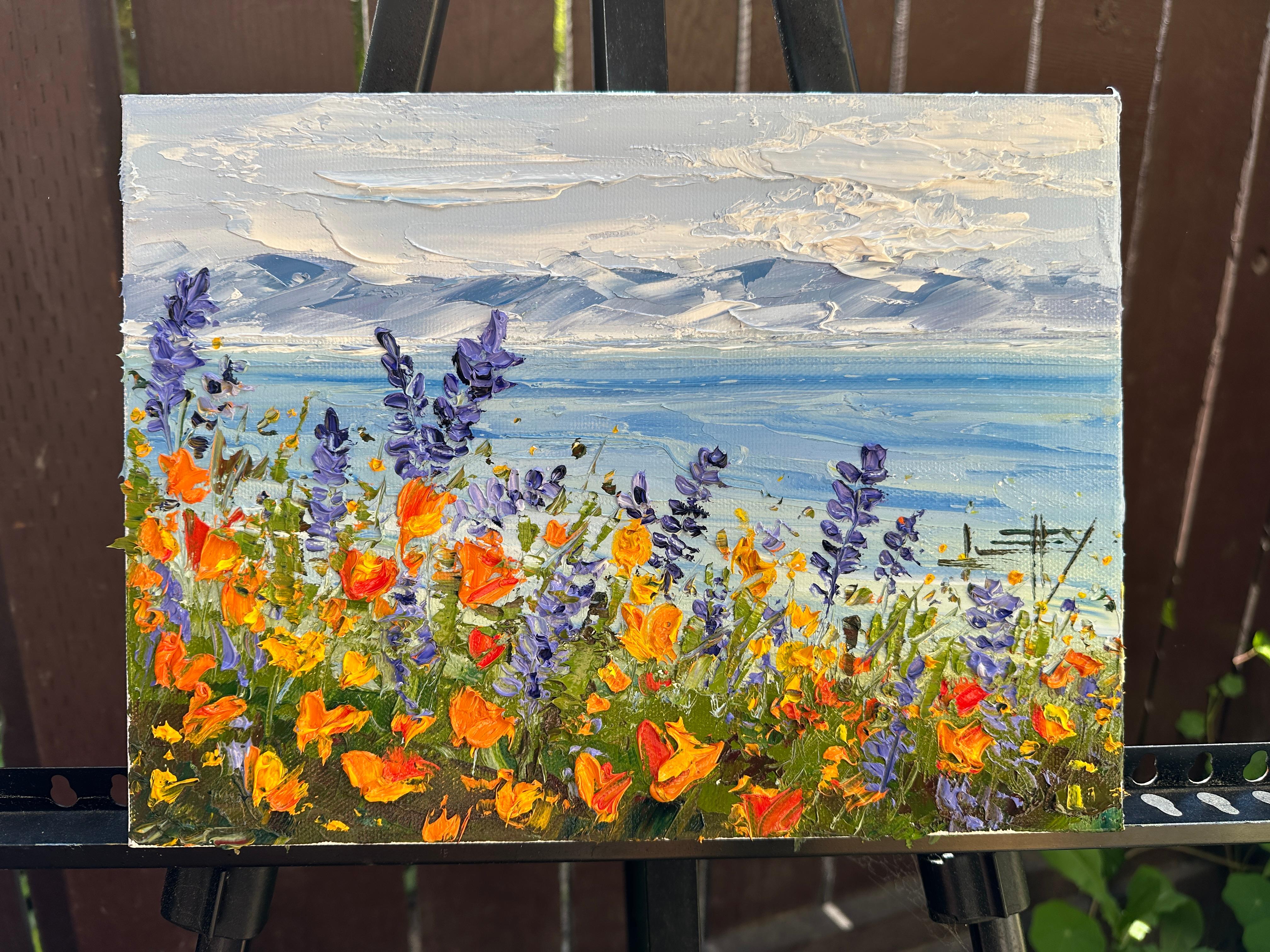 Superbloom, Oil Painting For Sale 1