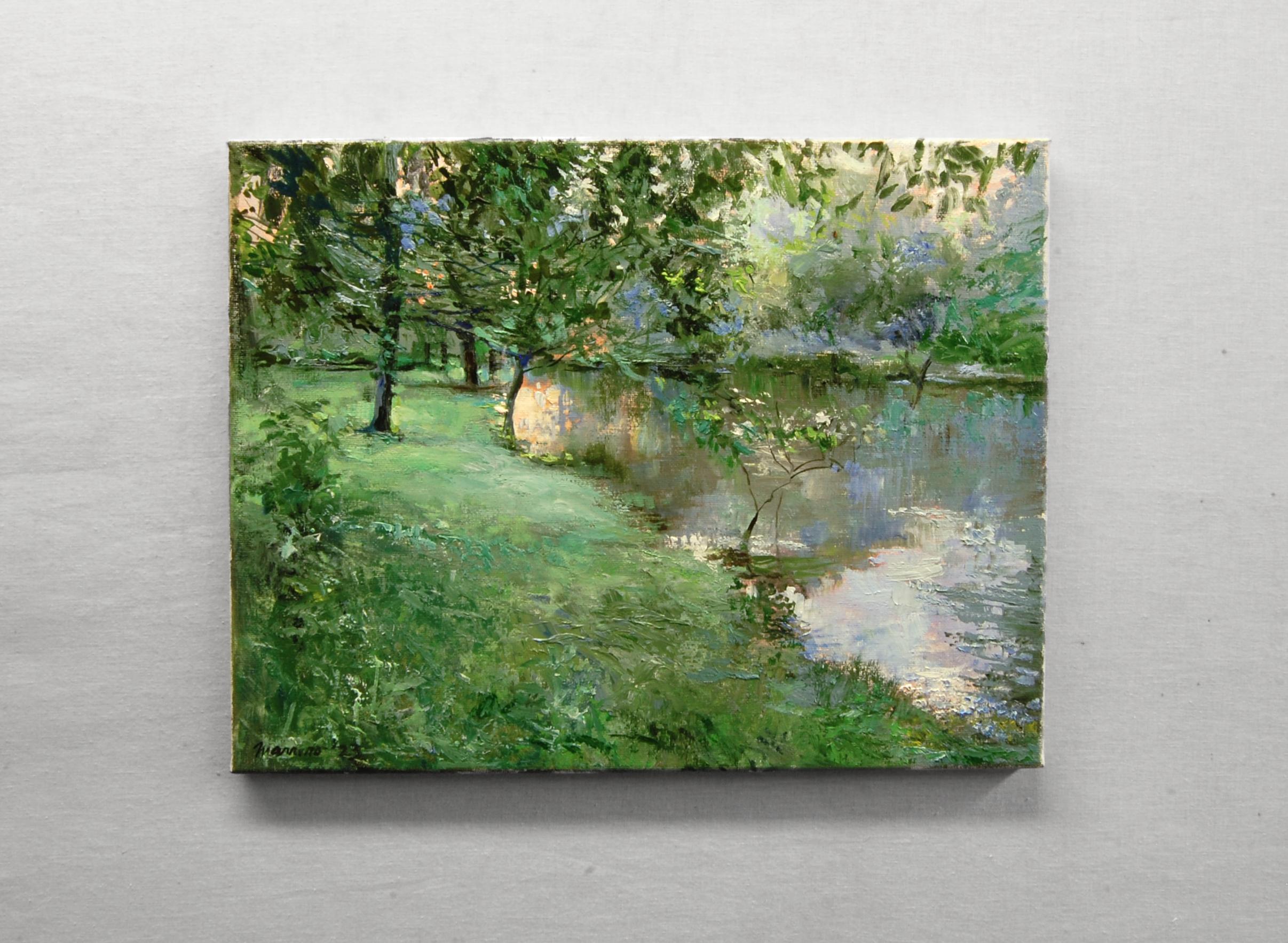 Morning Flood, Oil Painting 1