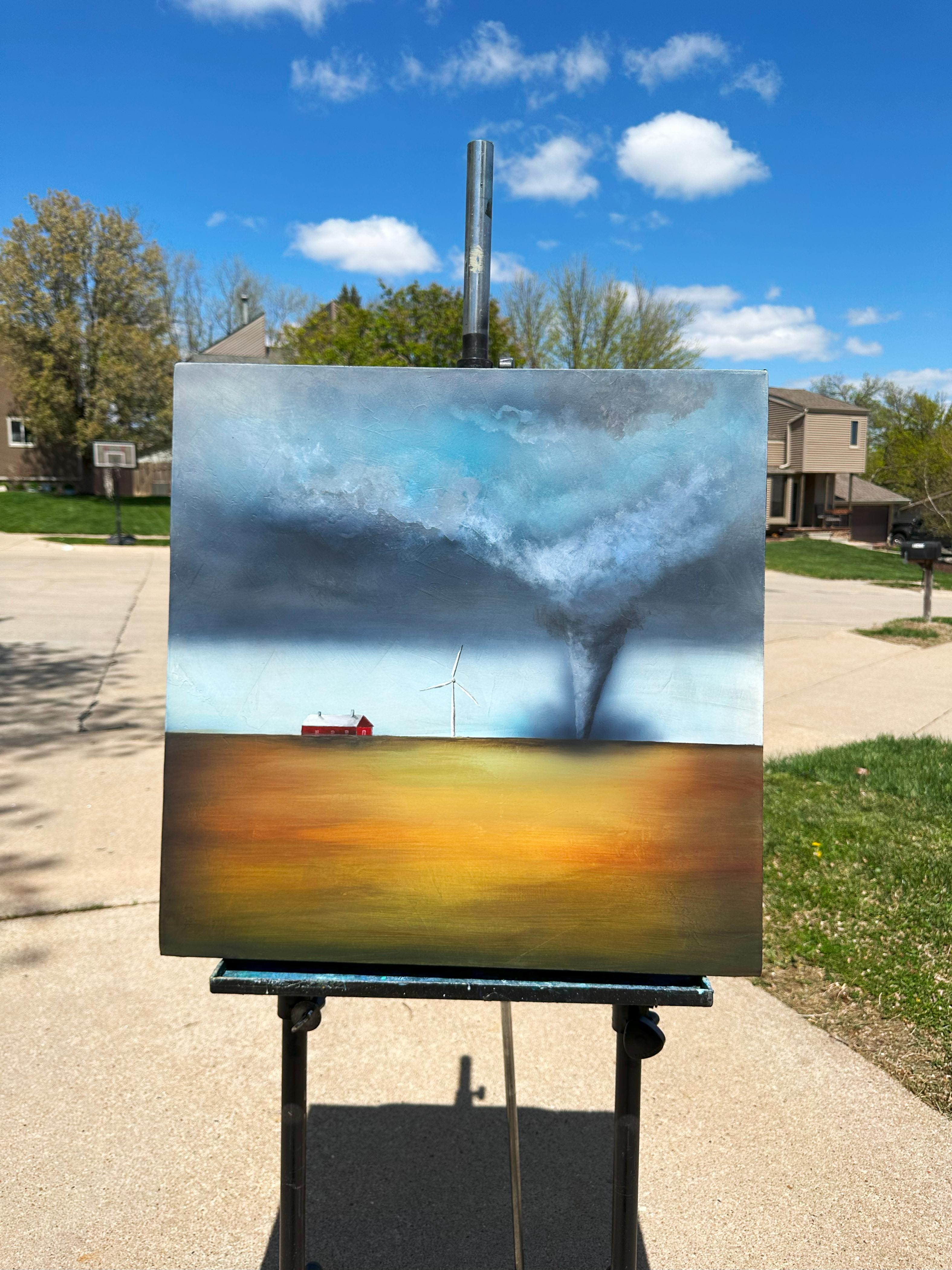 Tornado, dipinto originale in vendita 1