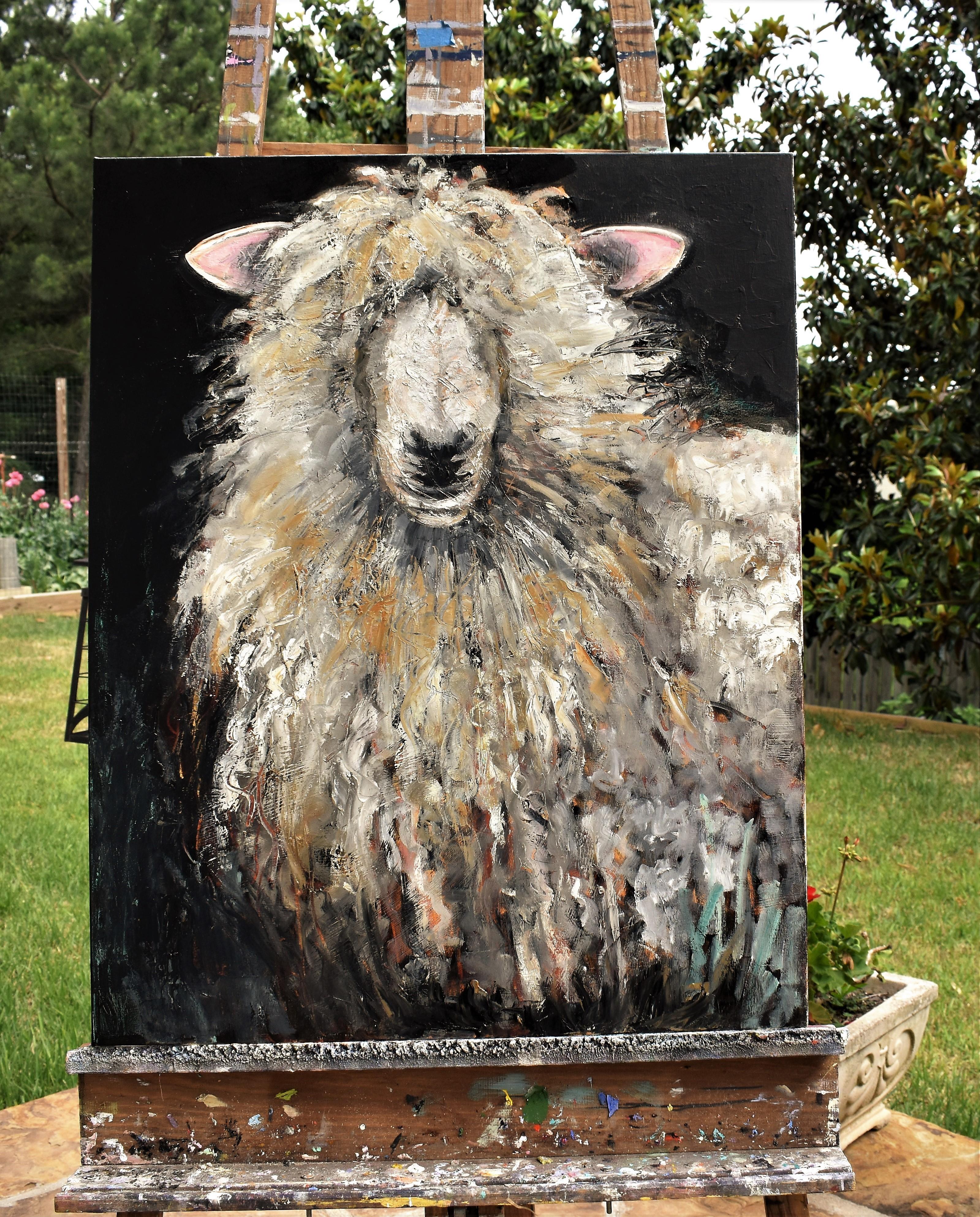 Ewe, Oil Painting 1