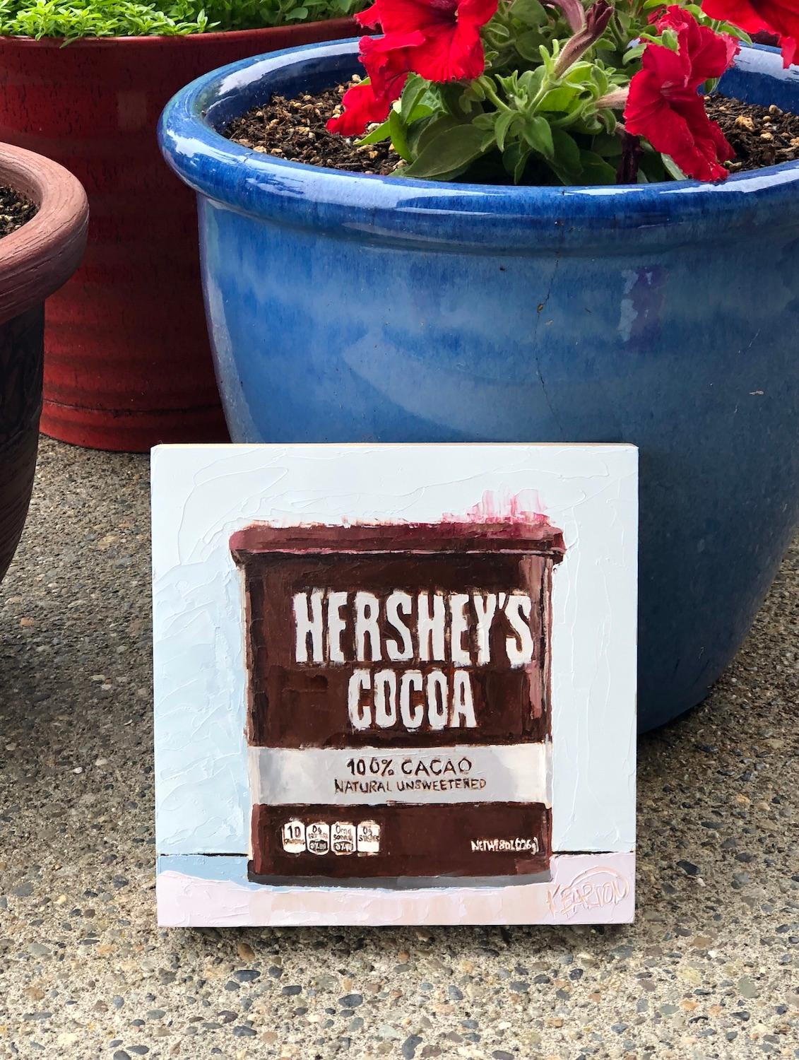 Hershey's Cocoa, Oil Painting 1