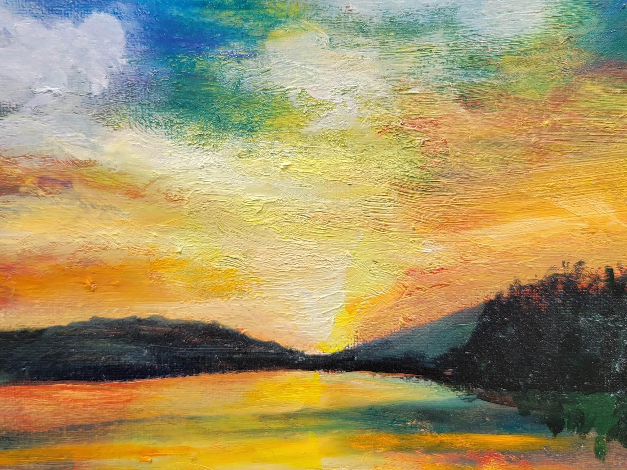 Sunset, Oil Painting For Sale 1