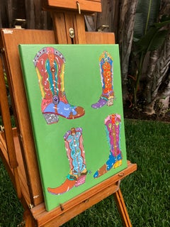 The Possum in Sea Foam, Original Painting