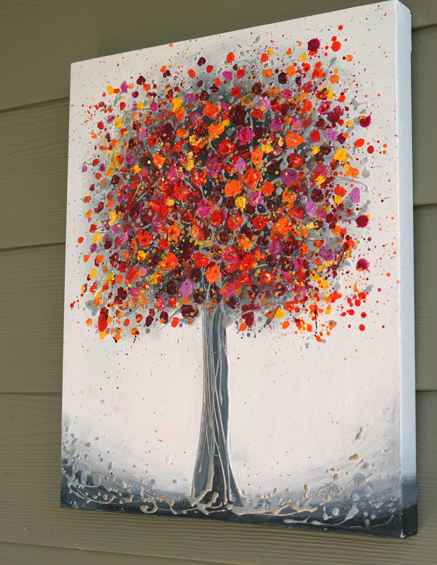 Abundace, peinture d'origine - Expressionniste Art par Amanda Dagg