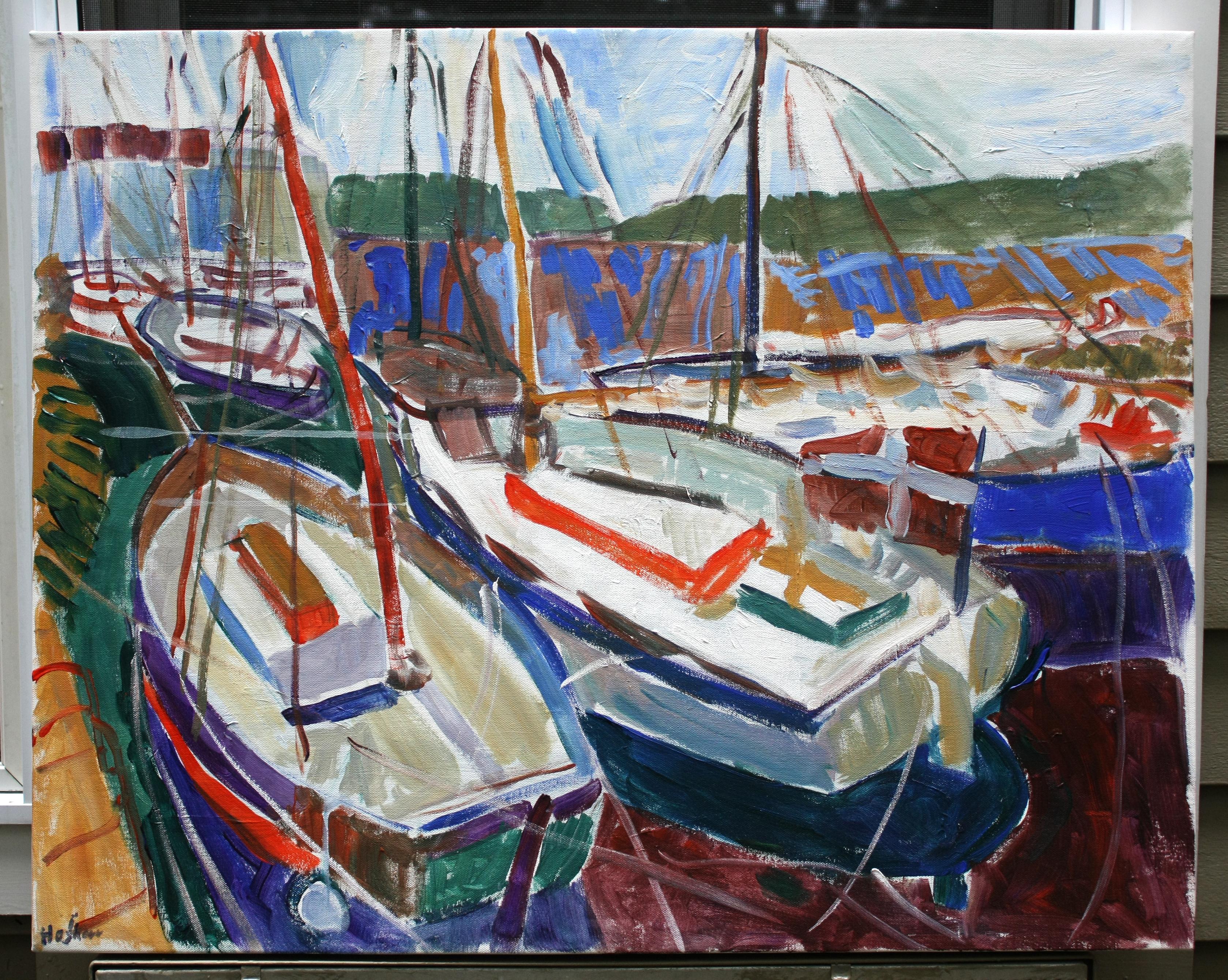 Falmouth, Original Painting For Sale 1