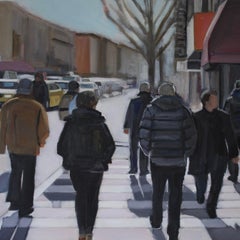 A Cold Day in the City, Original Painting