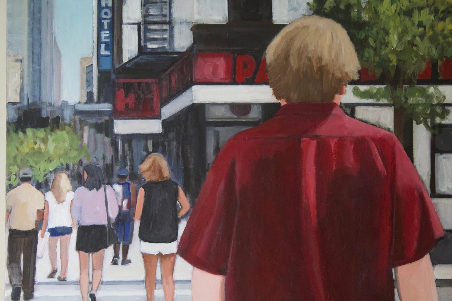 Peinture originale de Off Broadway en vente 1