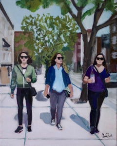 Walking in the East Village, Originalgemälde