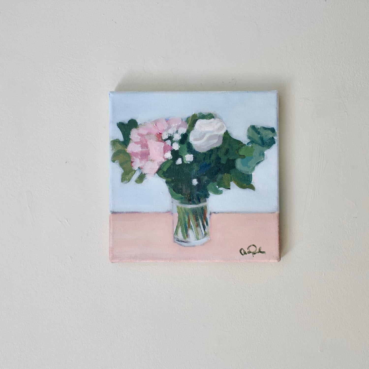 Blumenstrauß, Original-Gemälde (Impressionismus), Painting, von Carey Parks