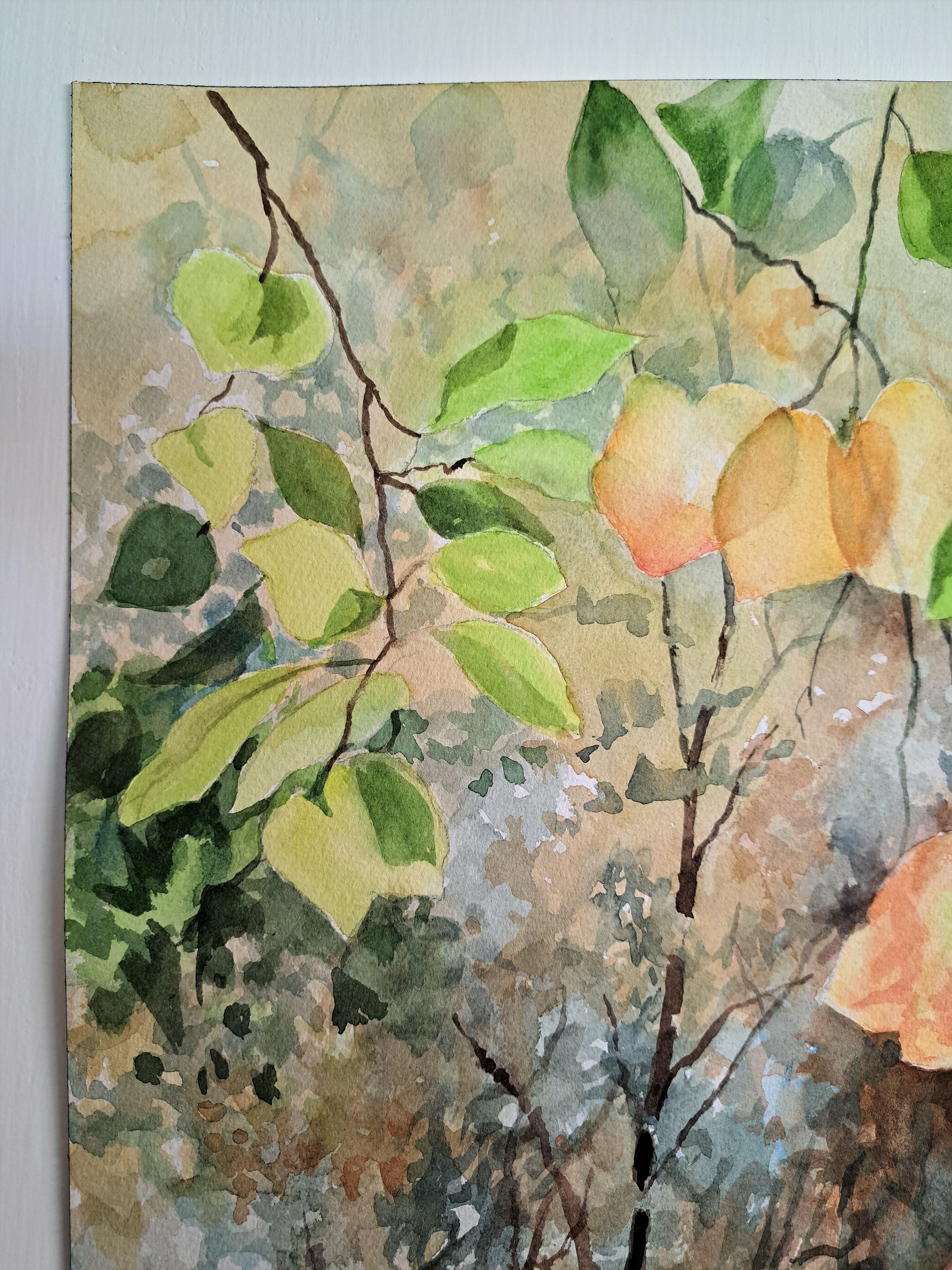 October Afternoon Sparkle, Original Painting - Art by Catherine McCargar