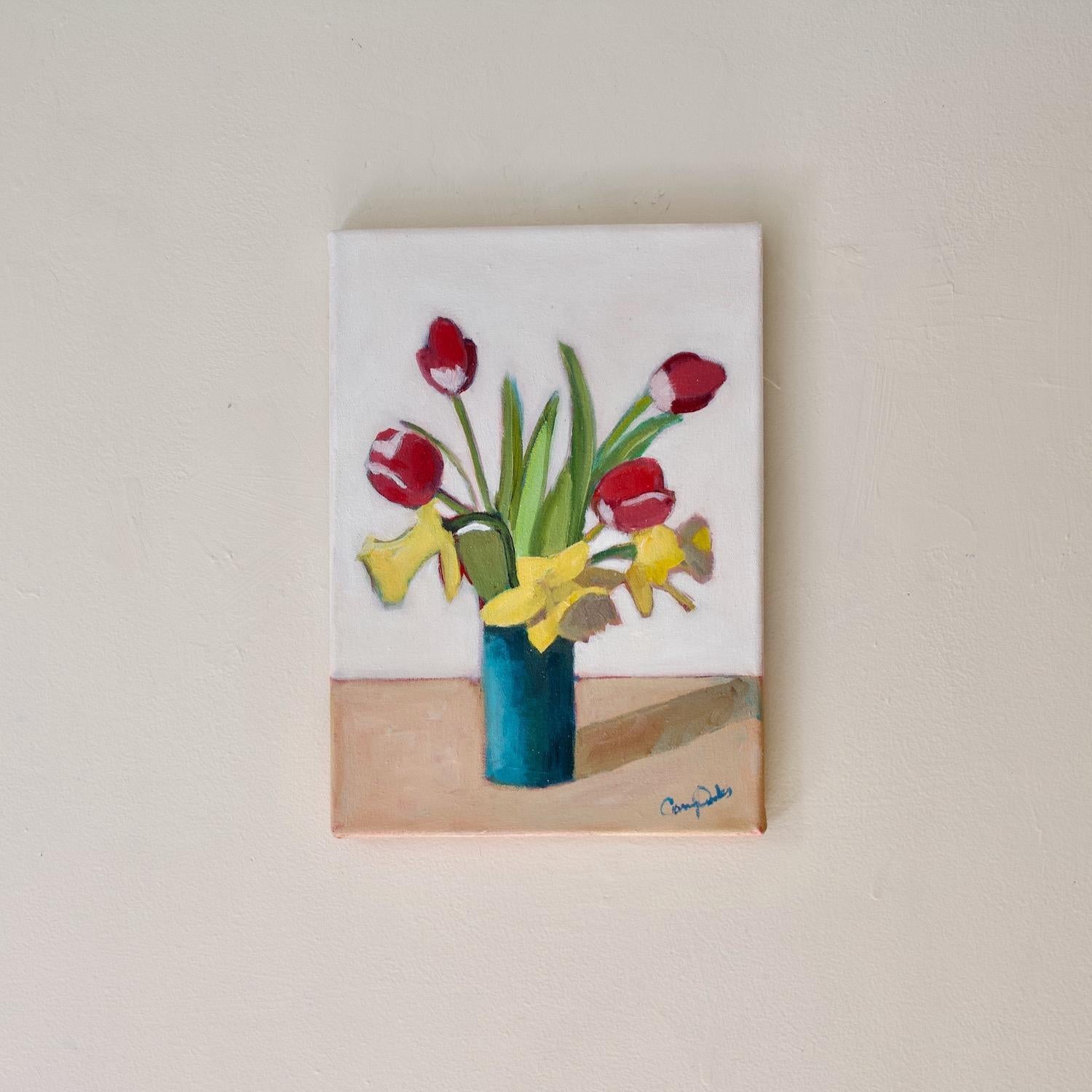 Spring Flowers, Original Painting For Sale 1