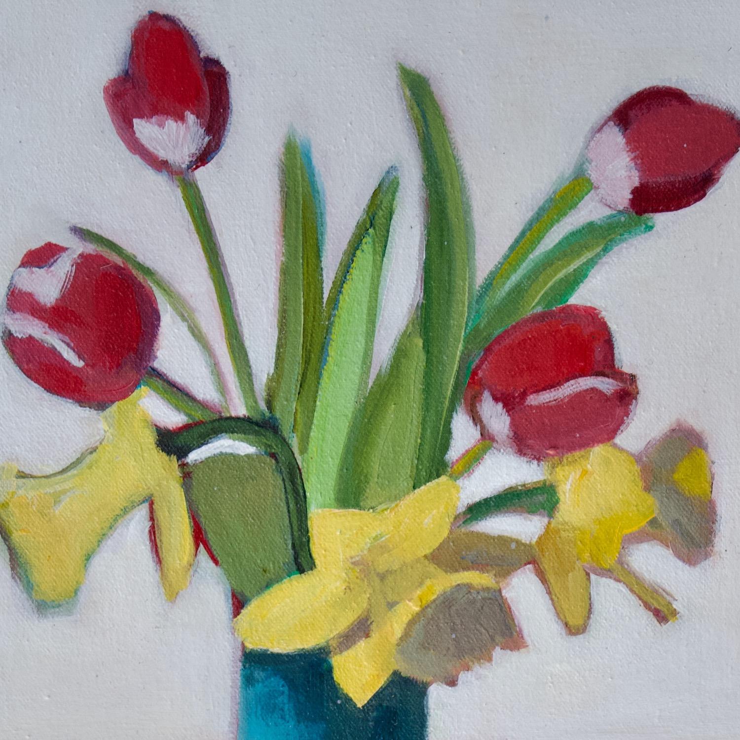 Spring Flowers, Original Painting For Sale 2