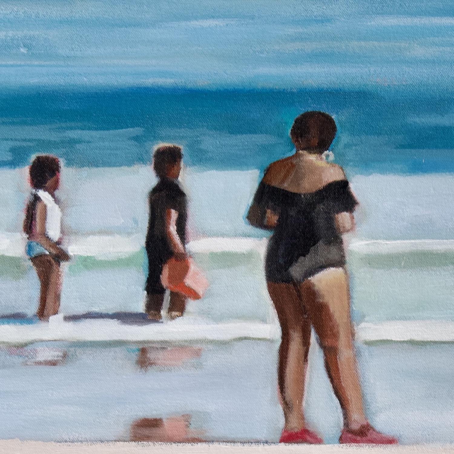 Waiting for the Waves, Original Painting For Sale 2