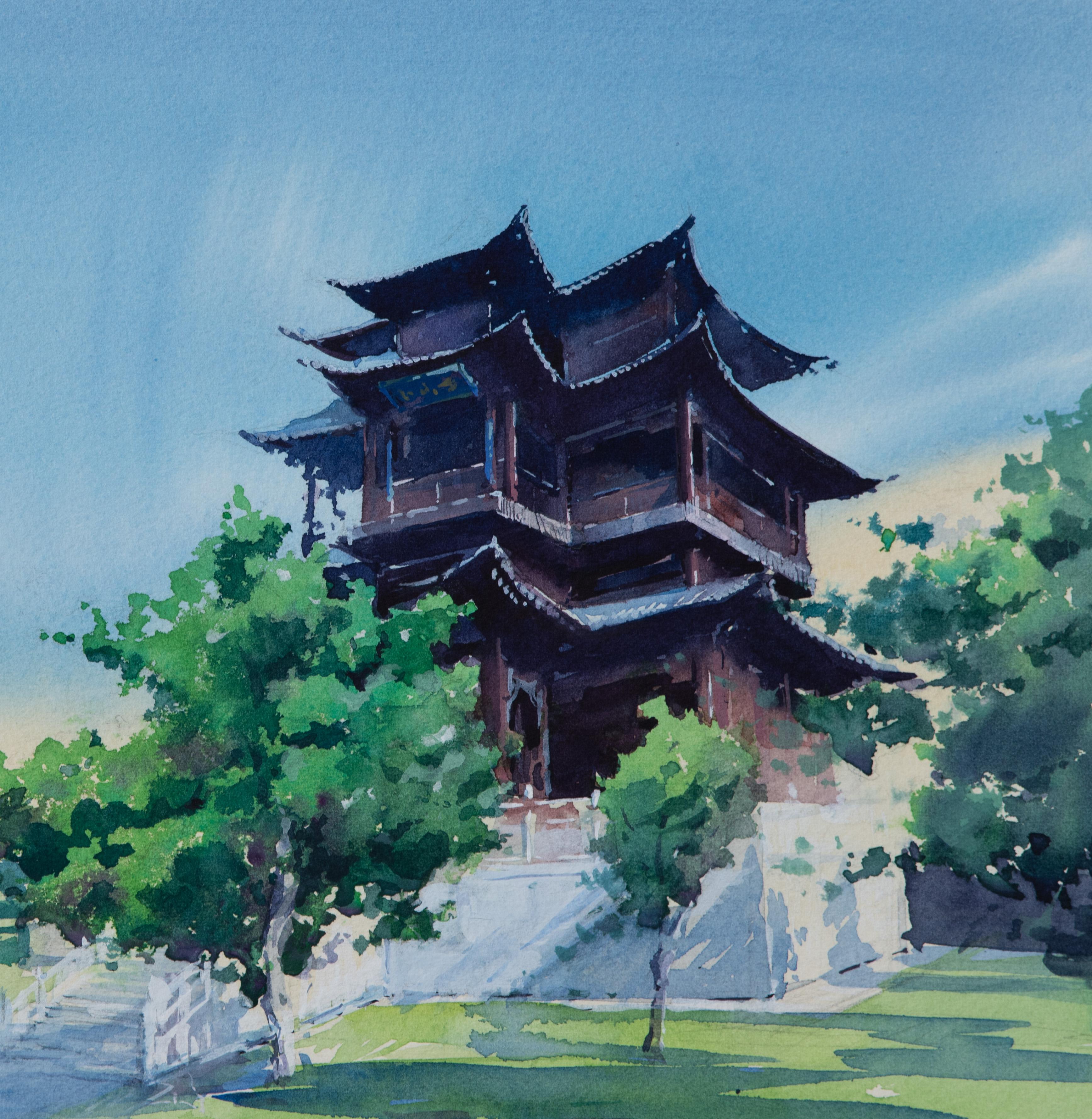 <p>Artist Comments<br />Artist Siyuan Ma illustrates the Shanhua Temple, located inside the ancient city of Datong in Shanxi Provinceâ€“a key cultural heritage site under state-level protection. 