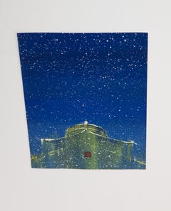 Aquarelle - Impressions de l'architecture chinoise 17, peinture originale