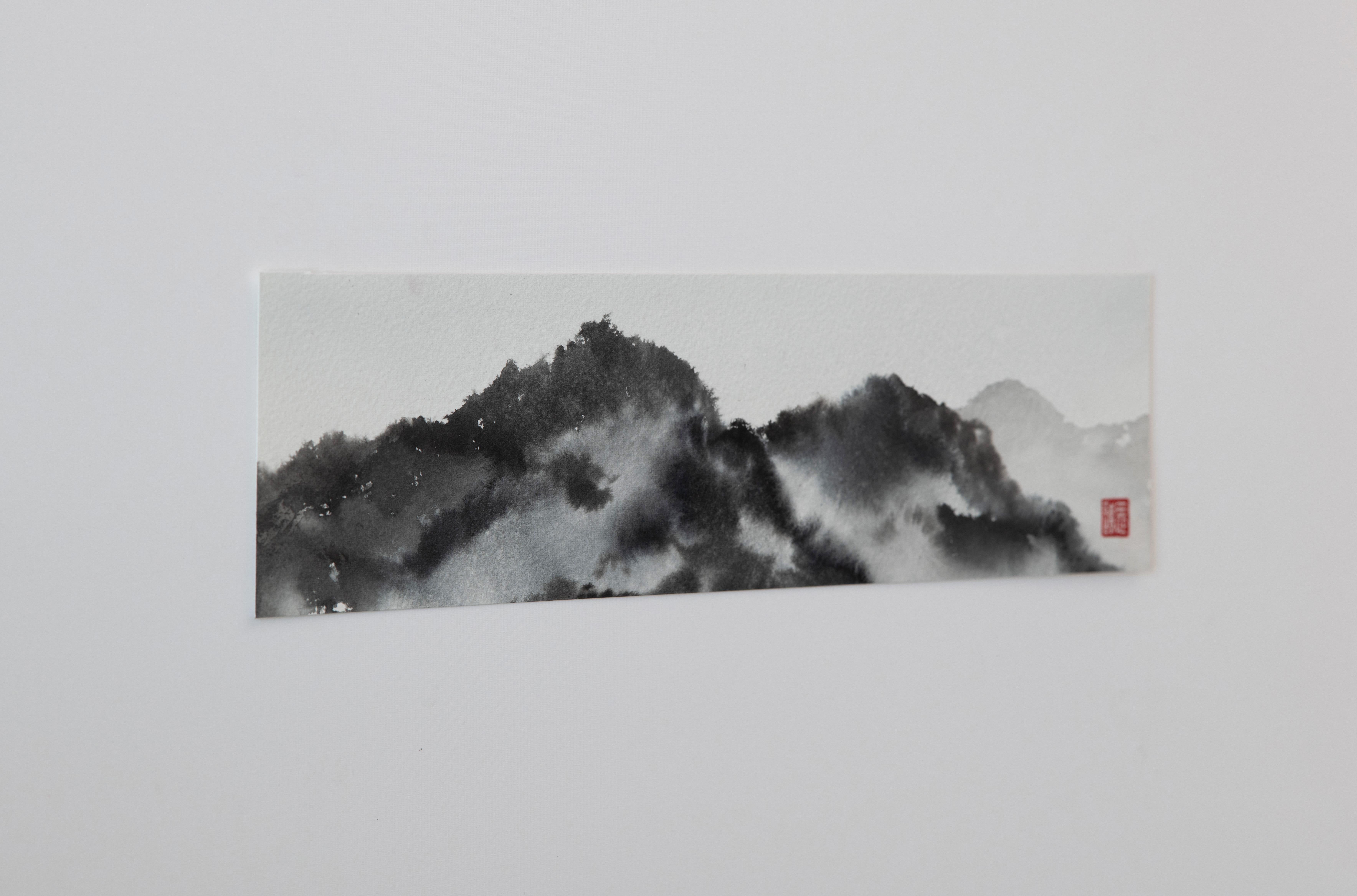 Mountain Reverie Series 10, Original Painting - Art by Siyuan Ma